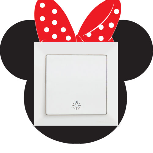 Minnie 7 stiker oko prekidaca